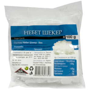БК НЕБЕТ ШEКЕР 100Г БЯЛ