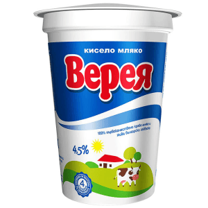 ВЕРЕЯ КИСЕЛО МЛЯКО 400Г 4.5%