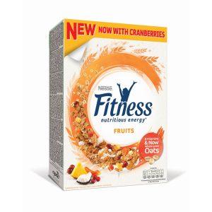 НЕСТЛЕ ЗЪРНЕНА ЗАКУСКА ФИТНЕС 375Г ПЛОДОВЕ