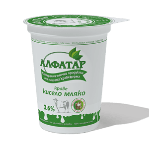 Алфатар Кисело Мляко 3.6% 400г