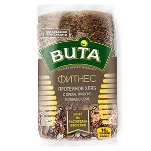 ВИТА ФИТНЕС ХЛЯБ НАРЯЗЯН ПРОТЕИНОВ С ОРЕХИ ЛЕН 400Г
