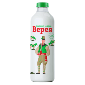 Верея Прясно Мляко 1л 1.5%