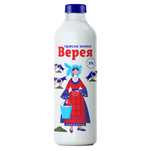 Верея Прясно Мляко 1л 3%