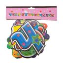 НАДПИС ЧРД 14см КАРТОН 220см