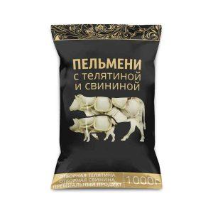 ПЕЛМЕНИ СВИНСКО И ТЕЛЕШКО МЕСО 1КГ 2304