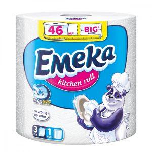 ЕМЕКА КУХНЕНСКА РОЛКА ДЖЪМБО 1БР БЯЛА
