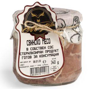 МЕЗЗЕТО СВИНСКО МЕСО БУРКАН 340Г