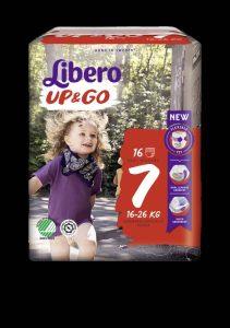 ЛИБЕРО ПАМПЕРСИ ЪП ЕНД ГО 7 16-26КГ 16БР #