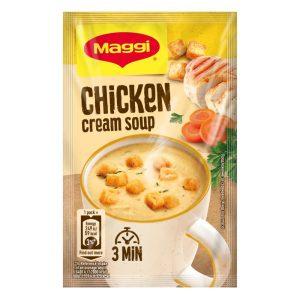 МАГИ СУПА ИНСТАНТНА ПИЛЕШКА КРЕМ С КРУТОНИ 16Г