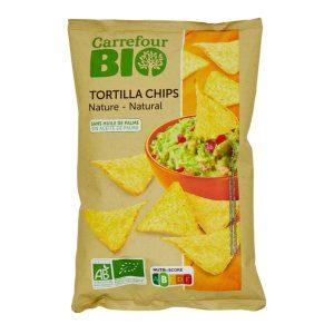 Carrefour Bio Чипс Тортила Класик 125г