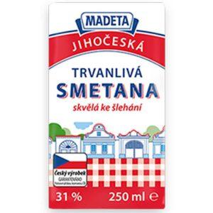 МАДЕТА СМЕТАНА МЛЕЧНА 31% 250МЛ НИВА