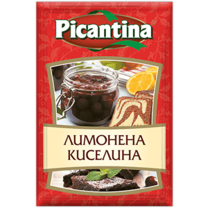 ПИКАНТИНА ПОДПРАВКА 10Г ЛИМОНЕНА КИСЕЛИНА