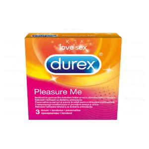 ДЮРЕКС ПРЕЗЕРВАТИВИ 3БР PLEASURE ME