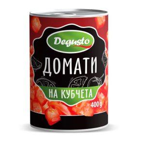 Дегусто Домати на Кубчета 400г