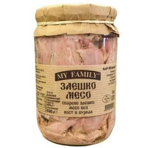 МАЙ ФЕМИЛИ МЕСО ЗАЕШКО 680Г