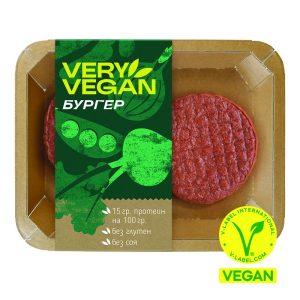 Very Vegan Бургер 200 гр замразен